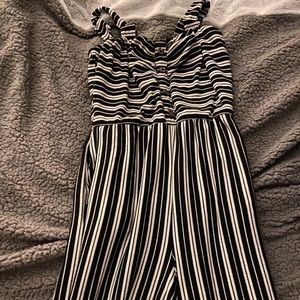 Striped jumpsuit